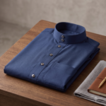 Premium Midnight Blue Men's Thobe - Image 2