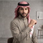 Premier Al-Madinah Mixed Cotton-Wool Thobe - Image 3