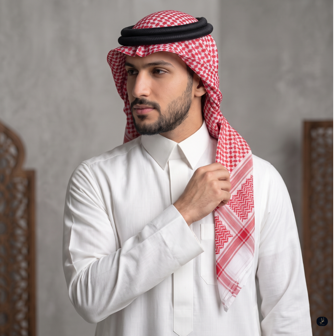 The Signature White Bespoke Saudi Thobe2 The Signature White Bespoke Saudi Thobe - Image 1